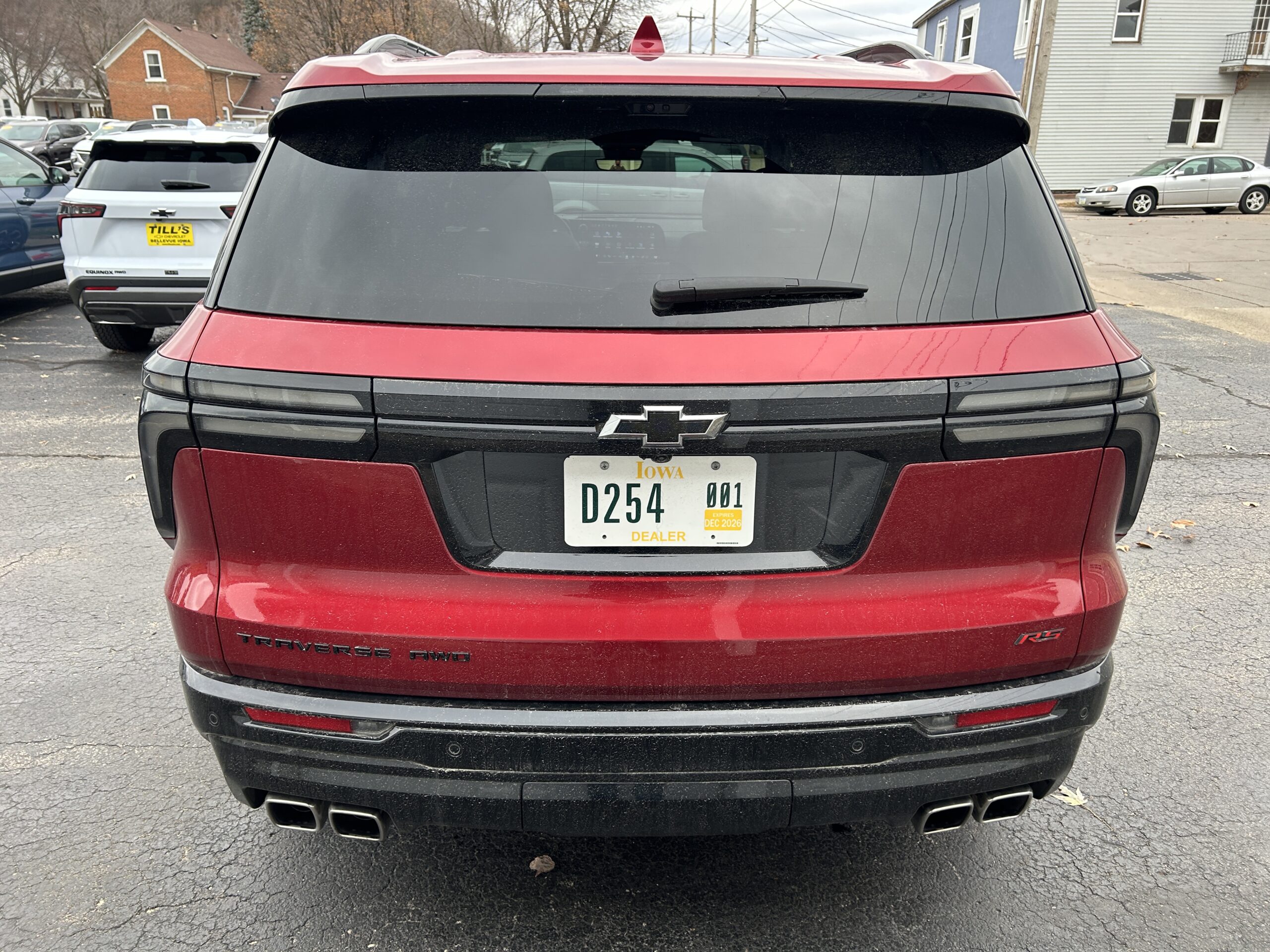 Used 2024 Chevrolet Traverse Awd Rs
